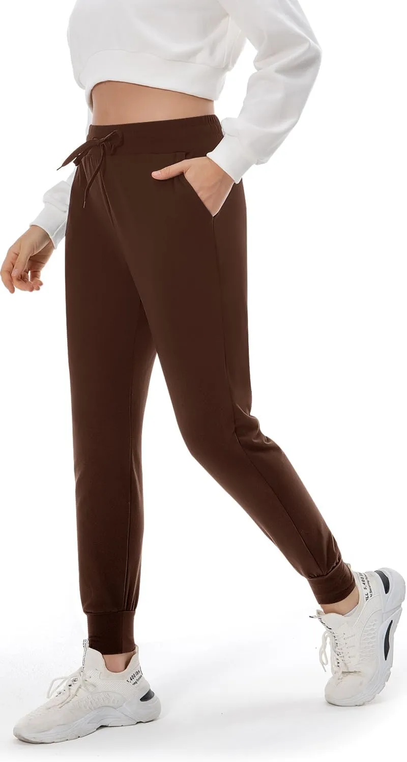 FULLSOFT Fleece Lined Sweatpants for Women-Women's Thermal Joggers with Pockets Lounge Leggings for Workout Running Winter