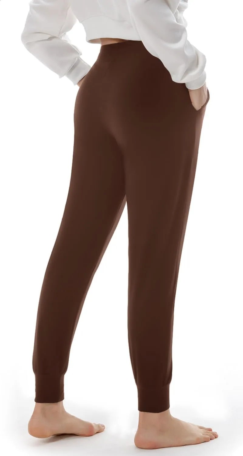 FULLSOFT Fleece Lined Sweatpants for Women-Women's Thermal Joggers with Pockets Lounge Leggings for Workout Running Winter