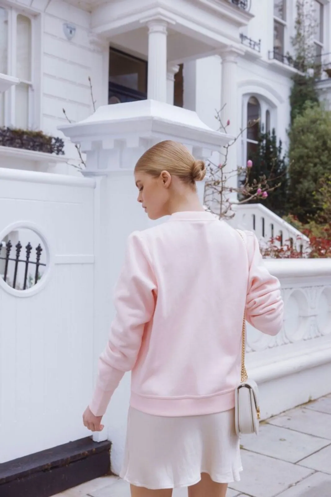 "The Czara" - Cropped Cardigan (Pink)