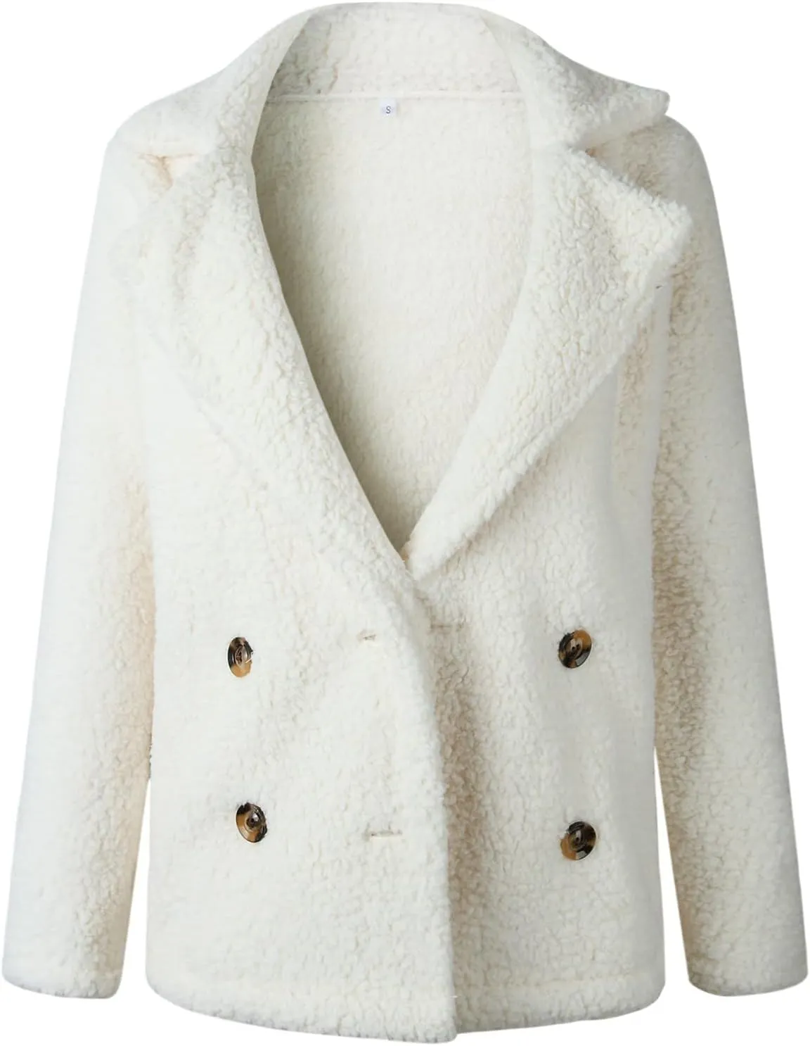 Women's Casual Fashion Loose Solid Color Hat Plus Fleece Collar Pocket Jacket